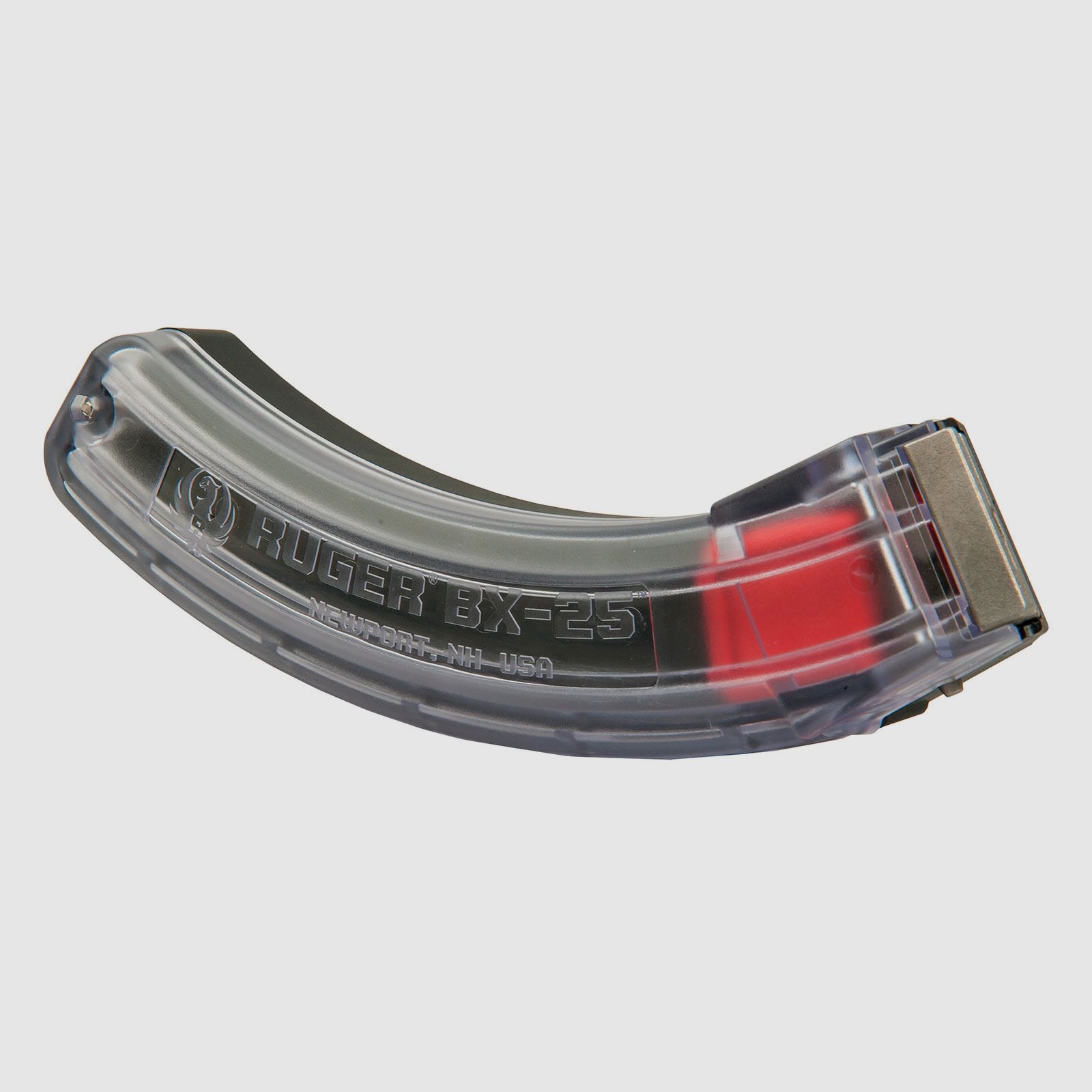 RUGER BX-25 Magazin für Ruger 10/22 transparent Kal. .22lr 25-Schuss