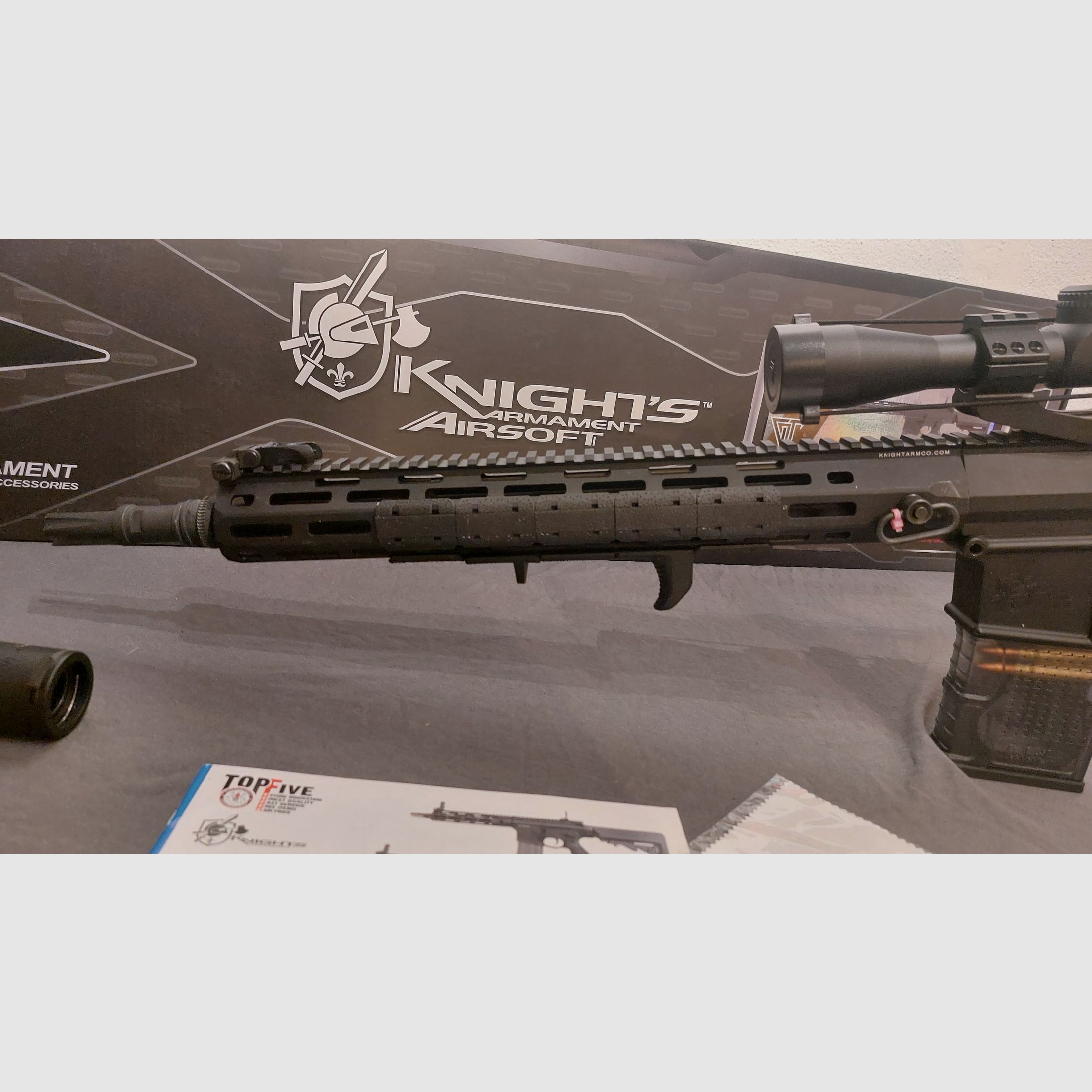 G&G SR25 E2 APC M-LOK en conversion Polarstar HPA, image 6 sur 19