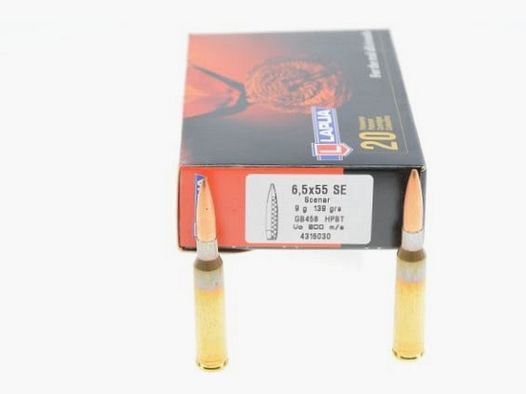 Lapua 6.5×55 SF Scenar 139 grs HPBT 20 st.