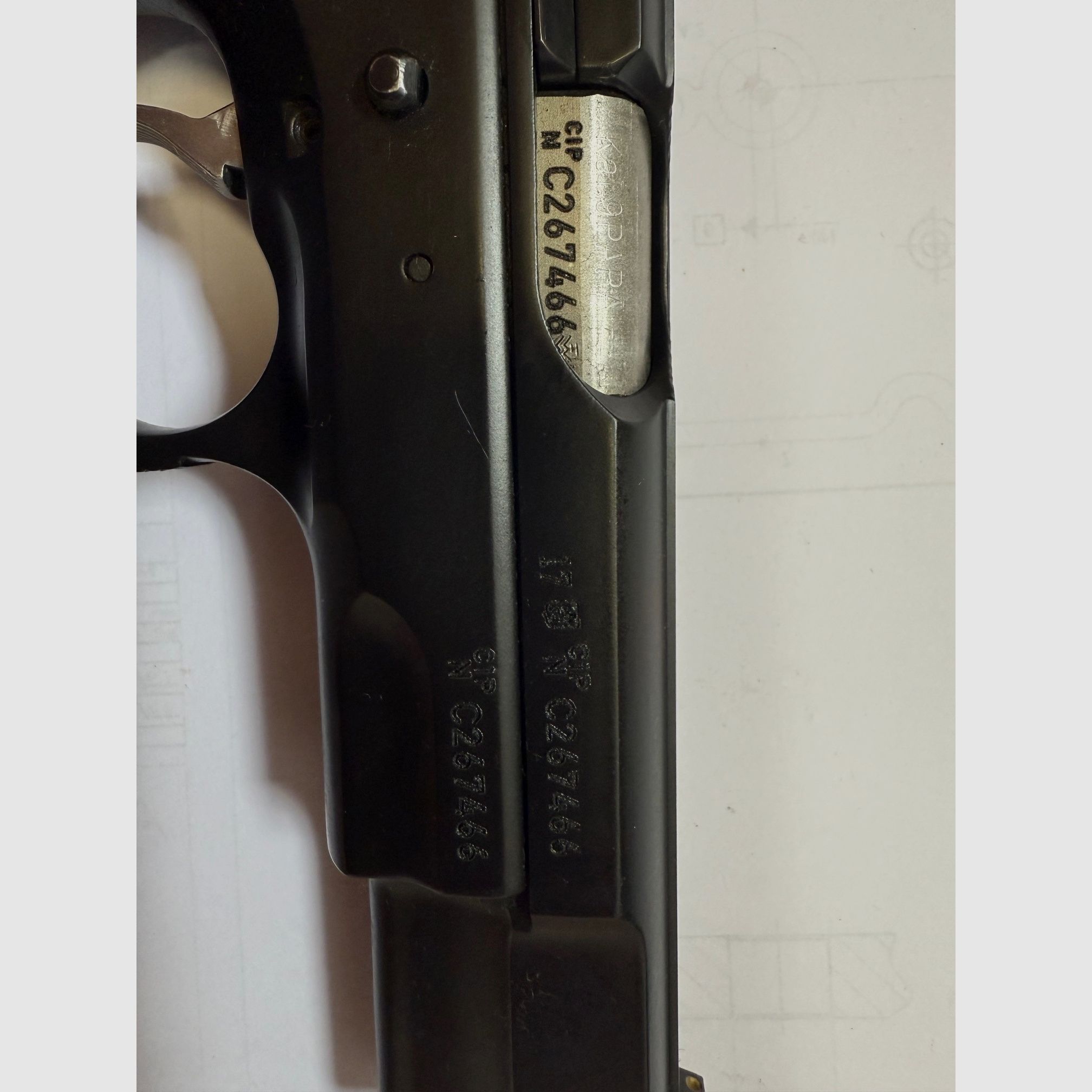 Pistola corta CZ 75 BD Polizia 9mm