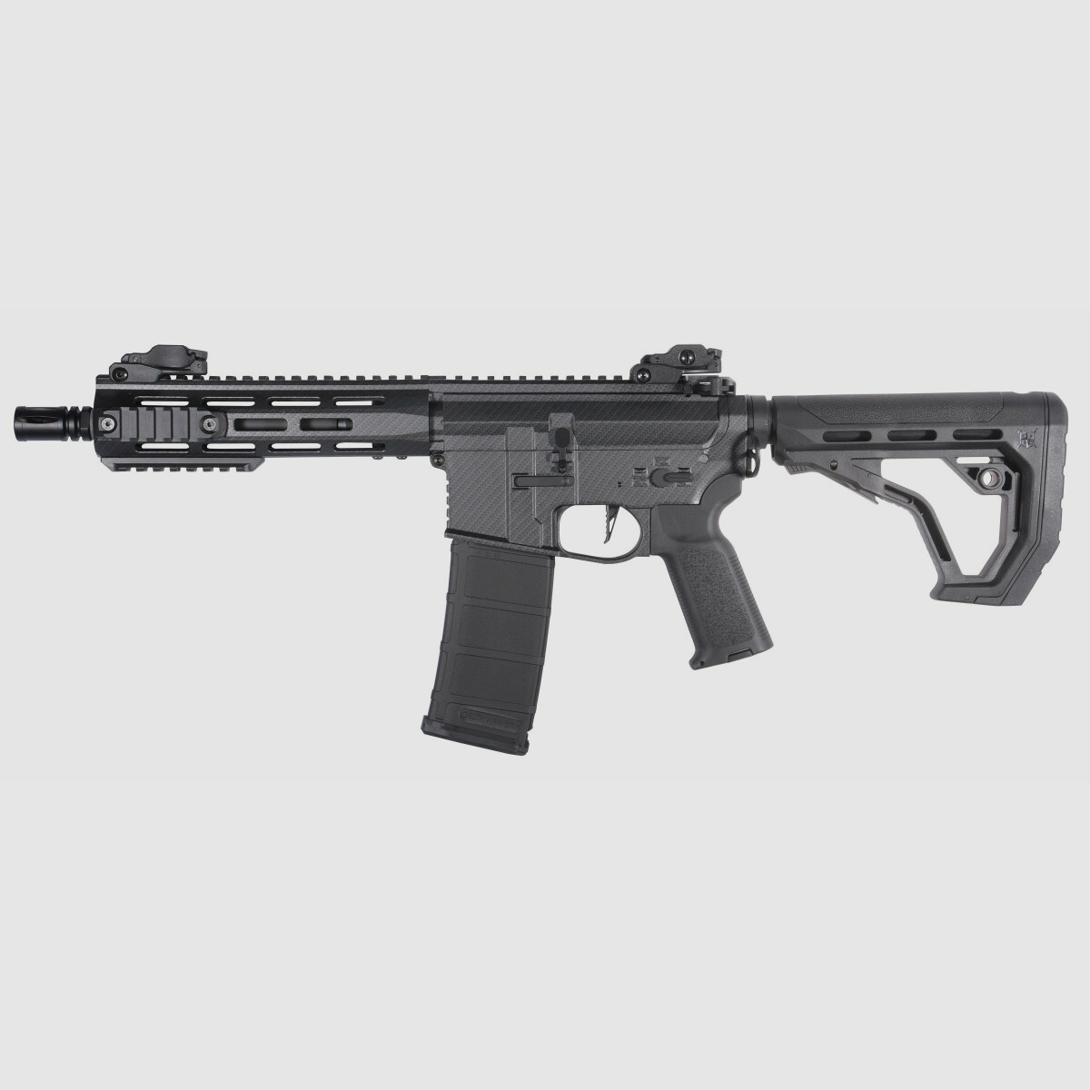 M4 AR15 M-LOK 8 pollici CHARLIE EAGLE ETU Carbon S-AEG Fucile Airsoft Libero da 18 anni | Delta Armory