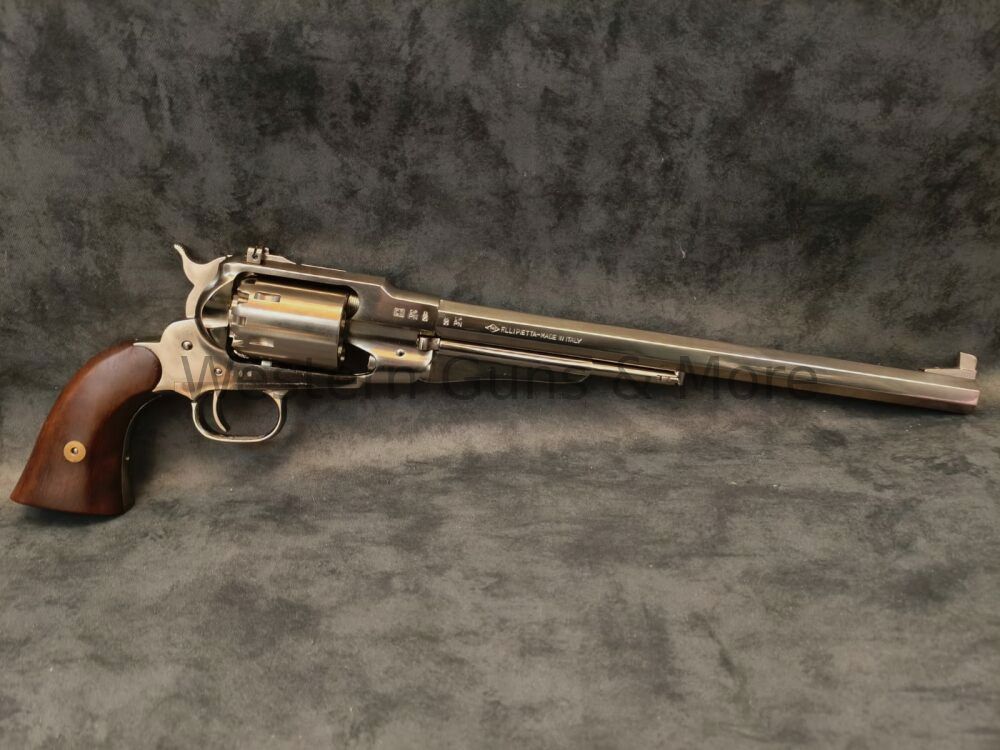 Pietta Perk.-Revolver Remington 1858 TEXAS BUFFALO Nickel-Finish Kaliber: 44 (BP)