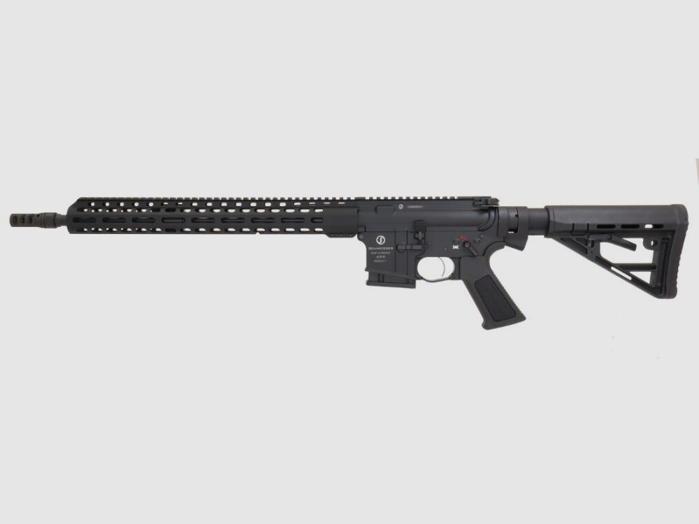 Schmeisser AR15 Dynamic L negro LL 16.75" M-Lok Gatillo Dinámico SLB Negro Autocarga Semiautomático