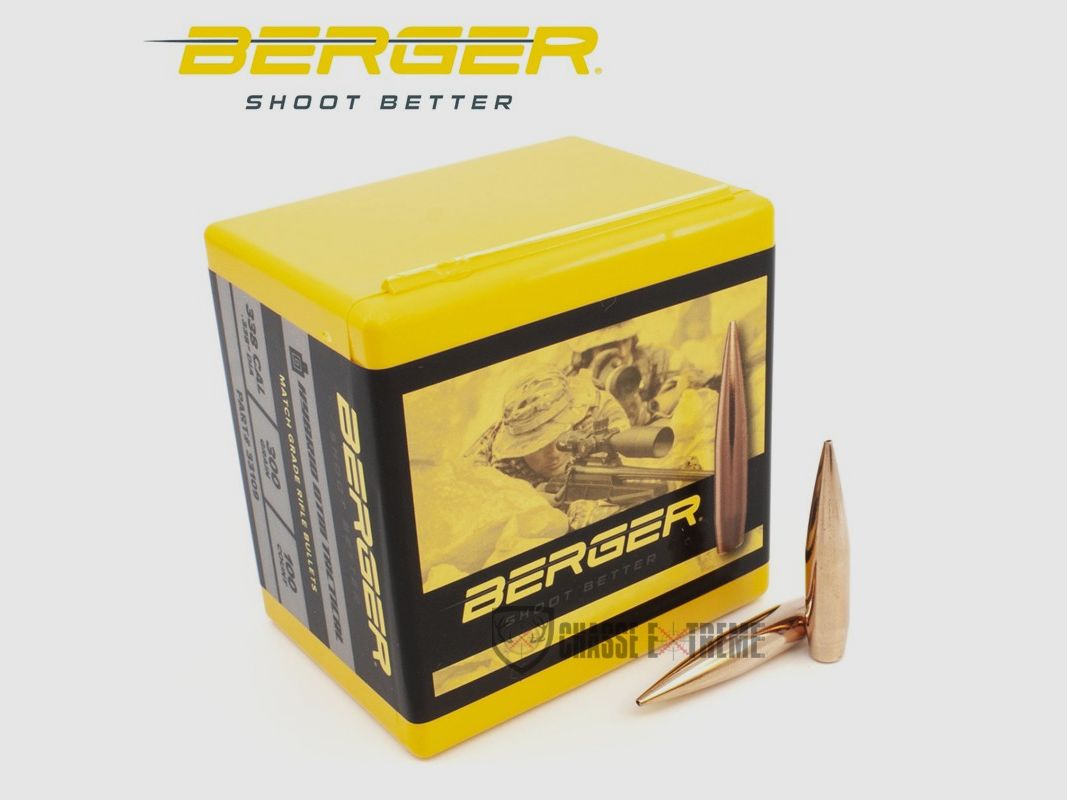 100 Geschosse BERGER Kal. 338 300gr Hybrid OTM Tactical, Bild 1 von 2