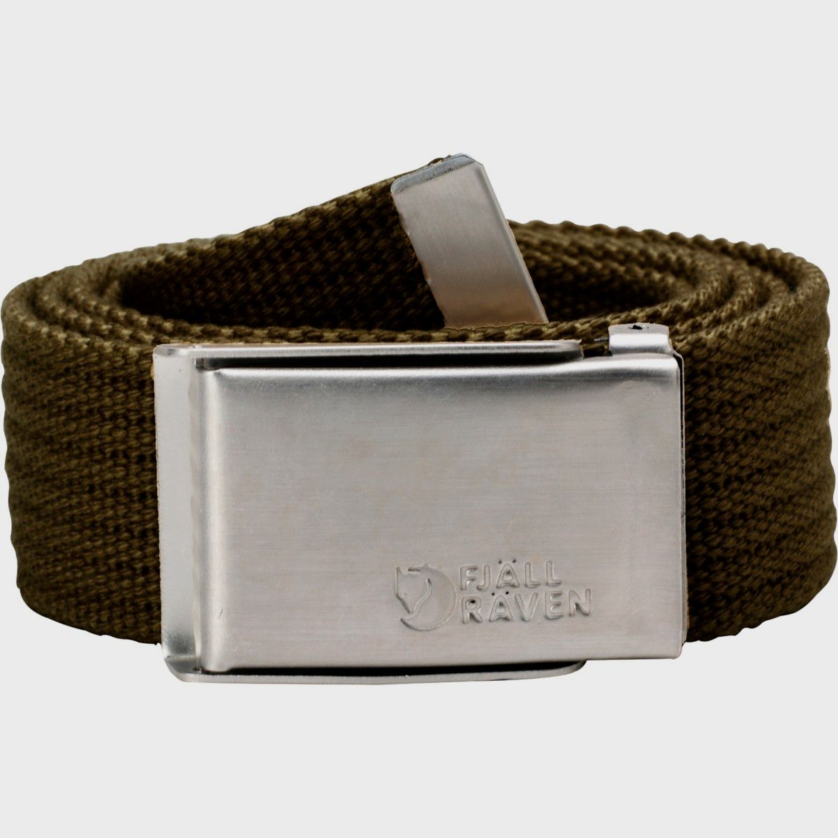 Fjällräven Merano Canvasgürtel Dark Olive