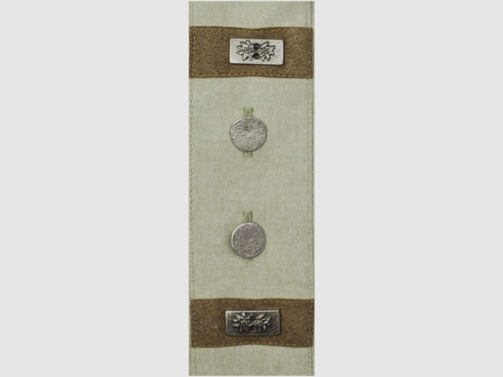 Hemd Chambray 1/1-Arm - mit Beinknopf / Zierteil