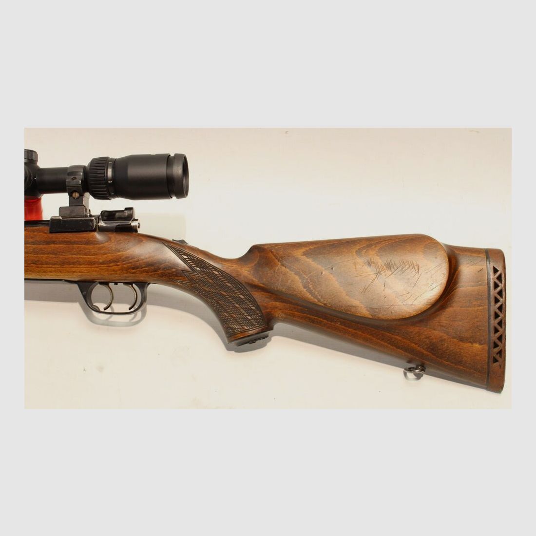 Voere Mauser 98 mit Bauer 2,5-10x50 mit Leuchtabsehen
