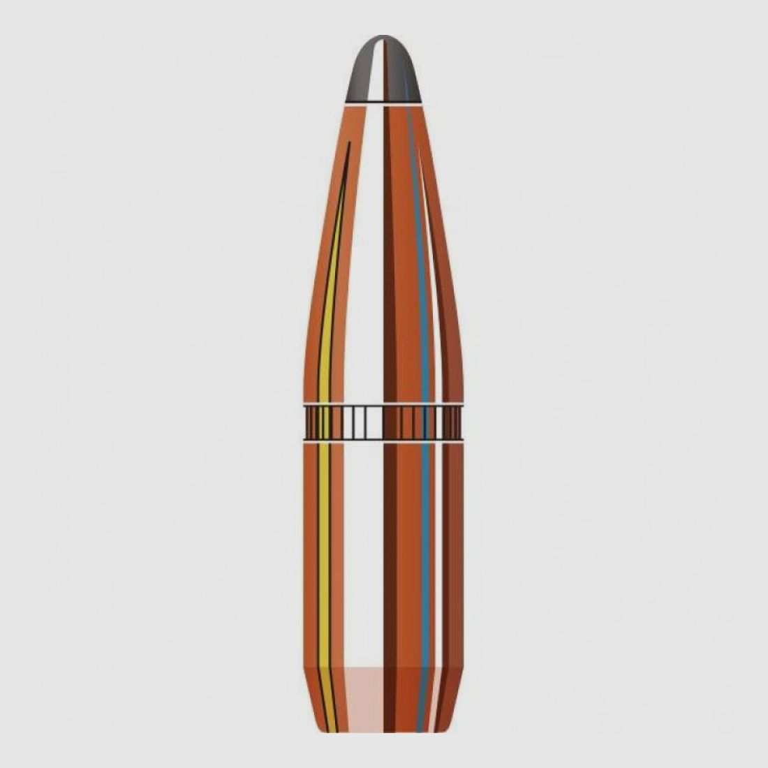 .243 Geschosse Hornady InterLock BTSP 100 gr VE100