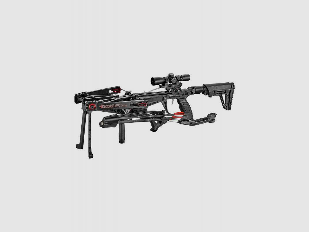 EK Archery Compound Armbrust Siege 150 lbs / 300 fps mit Cobra System Komplettset