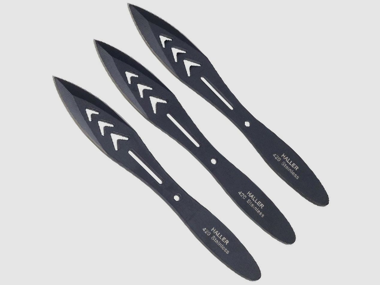 Set de mesure de lancer noir avec étui en nylon