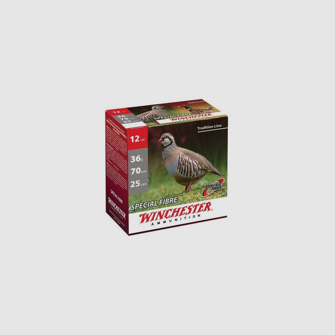 PACKUNG MIT 25 PATRONEN WINCHESTER 12/70 SPECIAL FIBRE 20MM 36G PB7, Bild 1 von 2