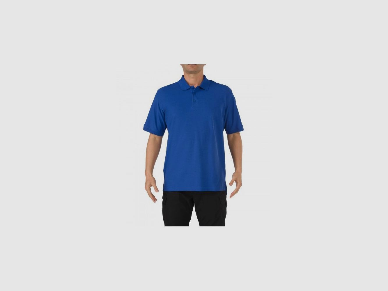 'Polo Utility a Maniche Corte 5.11 Uomo Argento Tan M'