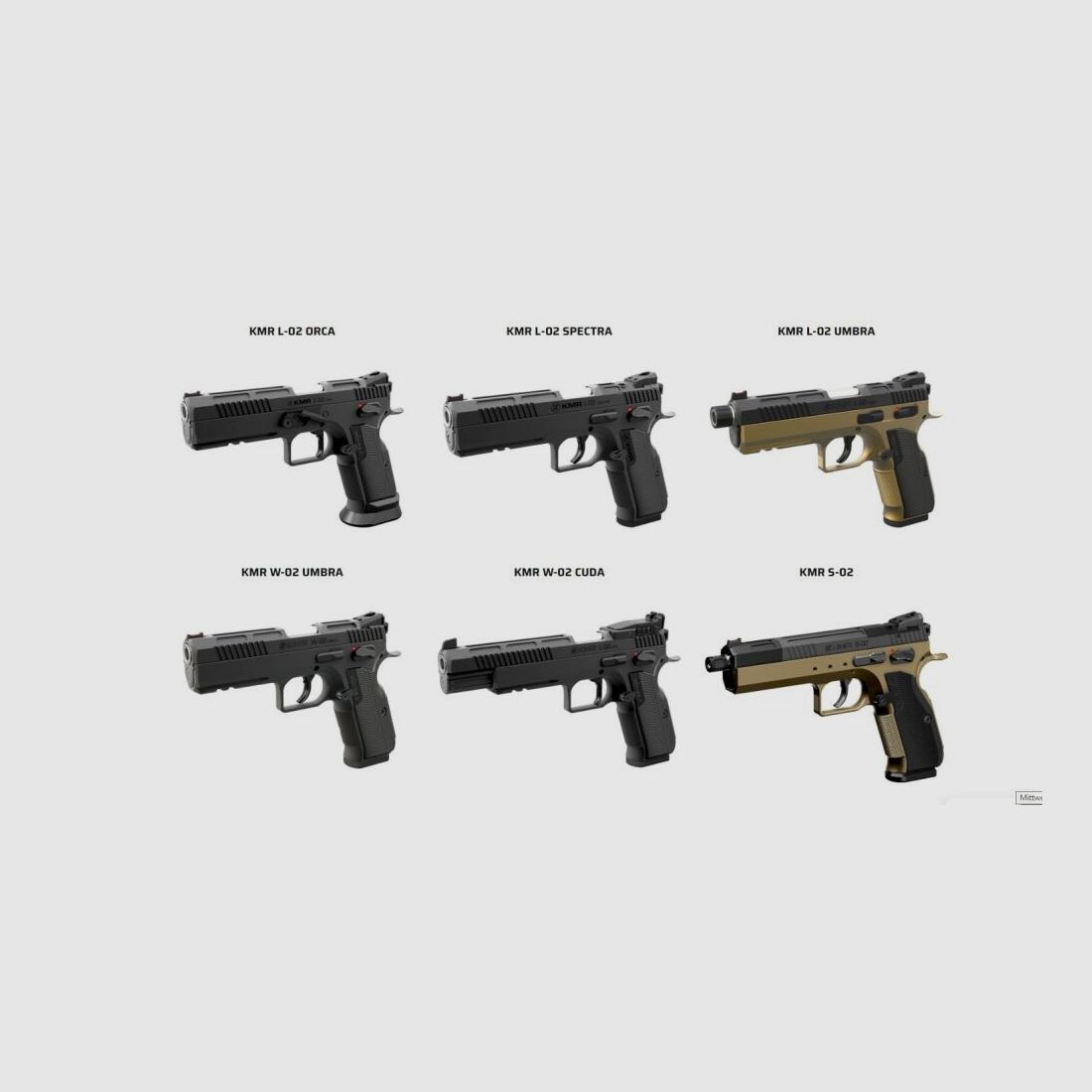 KMR Precision Arms Mod. CUDA OR 6'' (W-02)