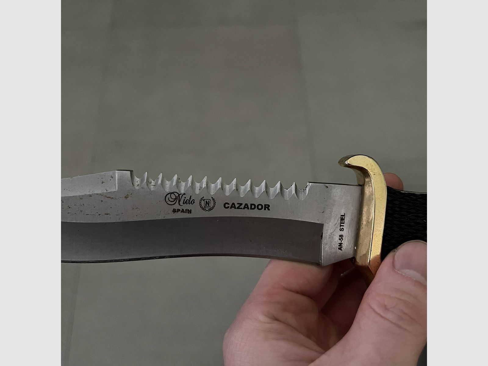 Nieto Bowiemesser Gürtelmesser 18 cm Klinge