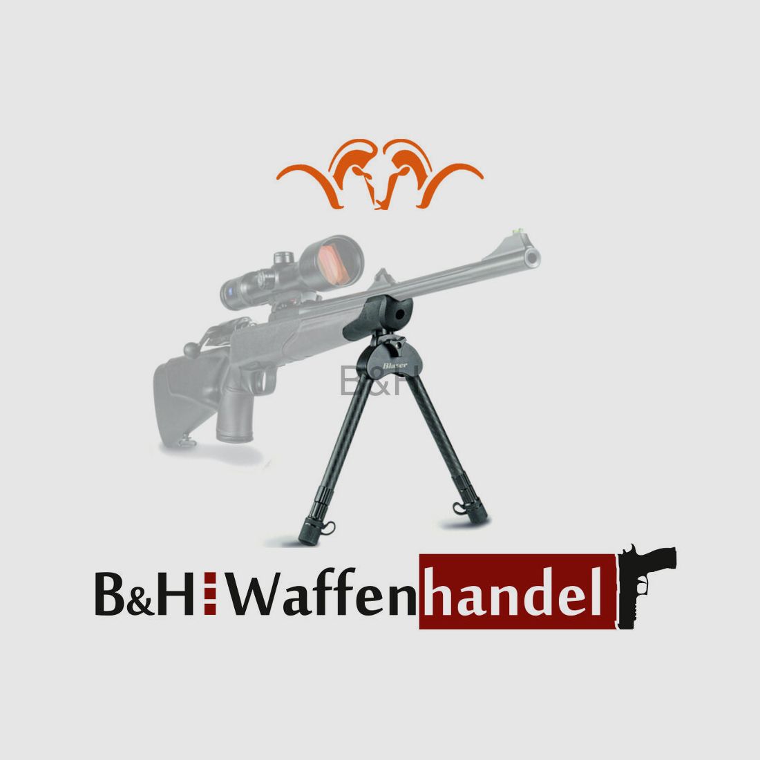 Blaser BiPod Set für R8 - Carbon Zweibein -