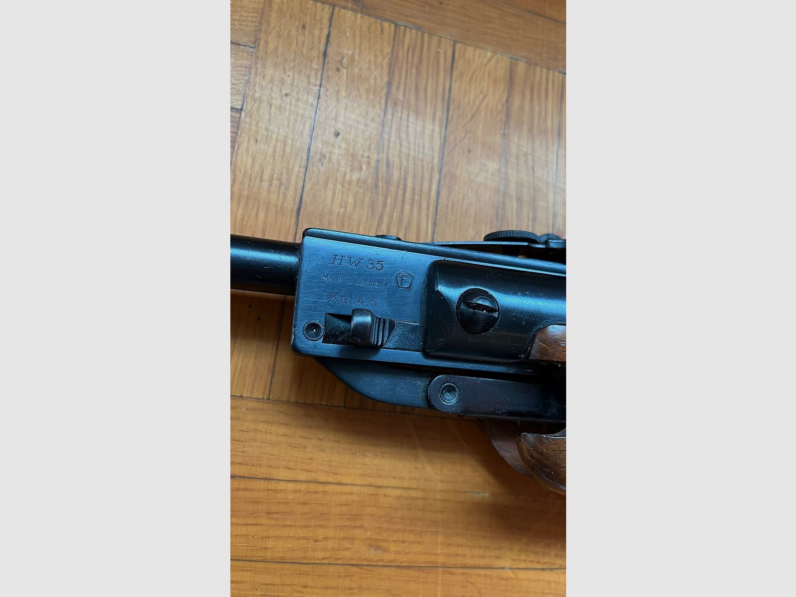 Luftgewehr H. Weihrauch Sportwaffen HW 35 Kaliber 4.5 Sammlerstück