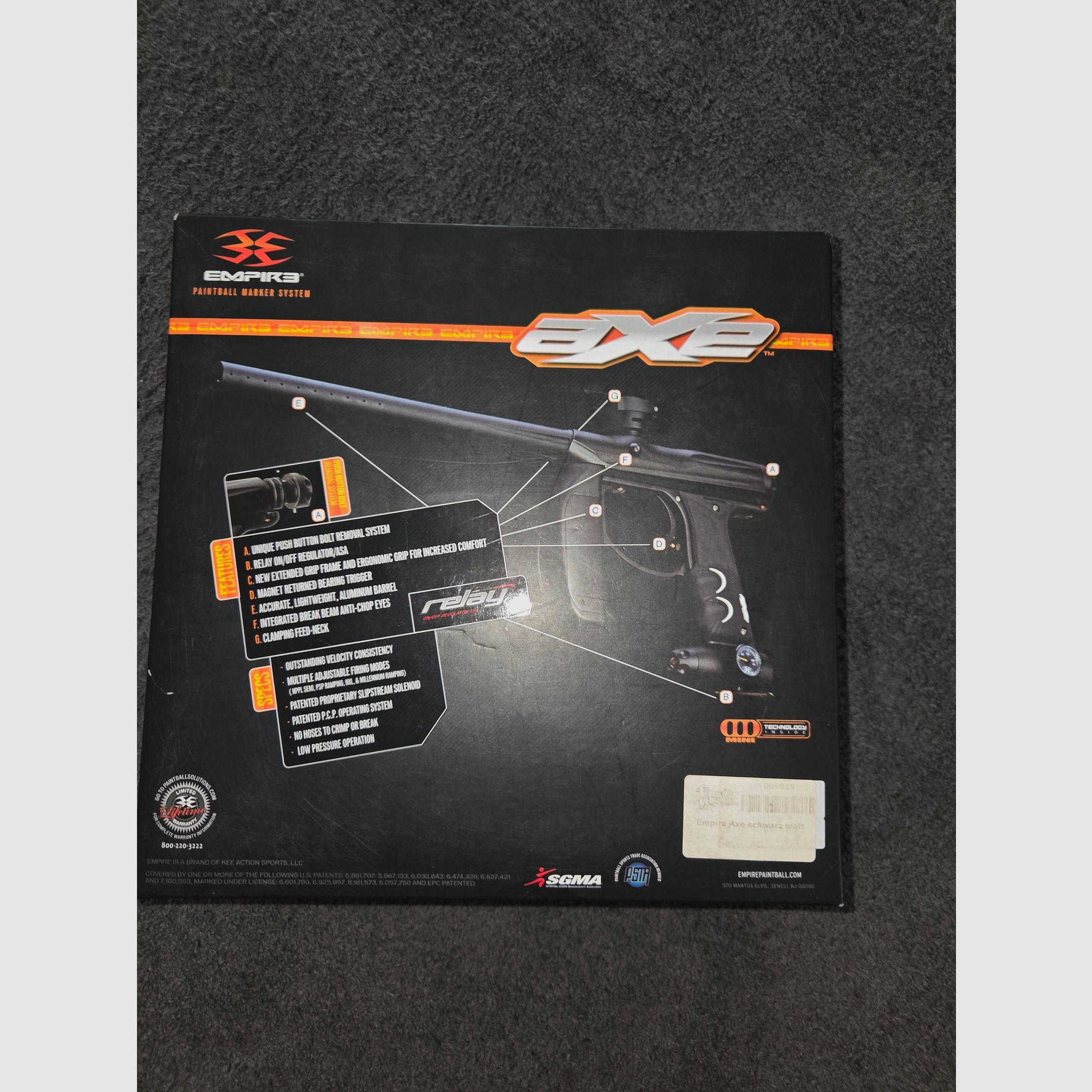 Empire Axe 2.0 – guter Zustand – Wartung empfohlen