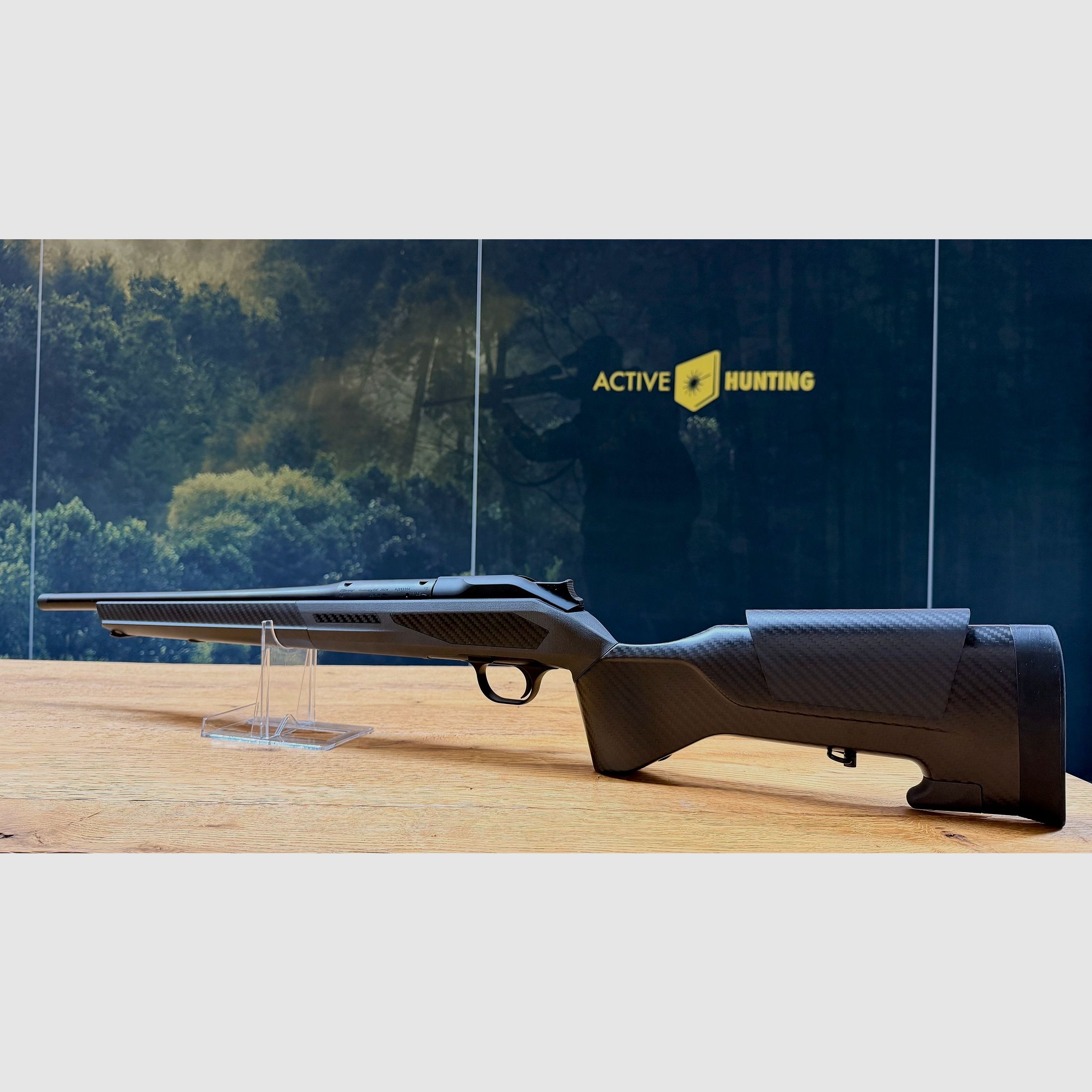 Blaser R8 mit FBT Carbonschaft Superergonomisch / .308 Win. / 47cm LL / M15x1 / TOP