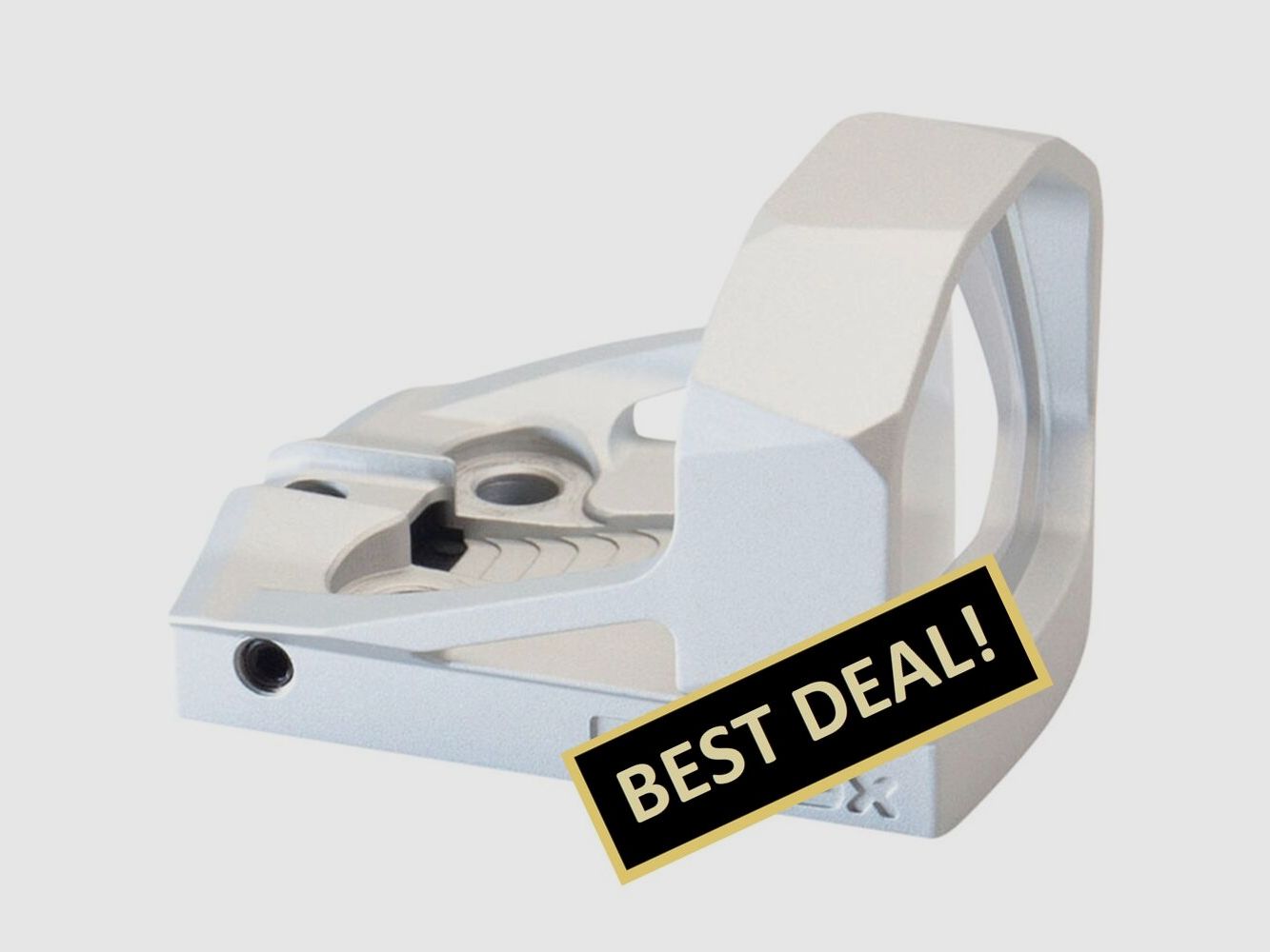 Shield Celownik Czerwony RMSx 4 MOA Dot Srebrny -