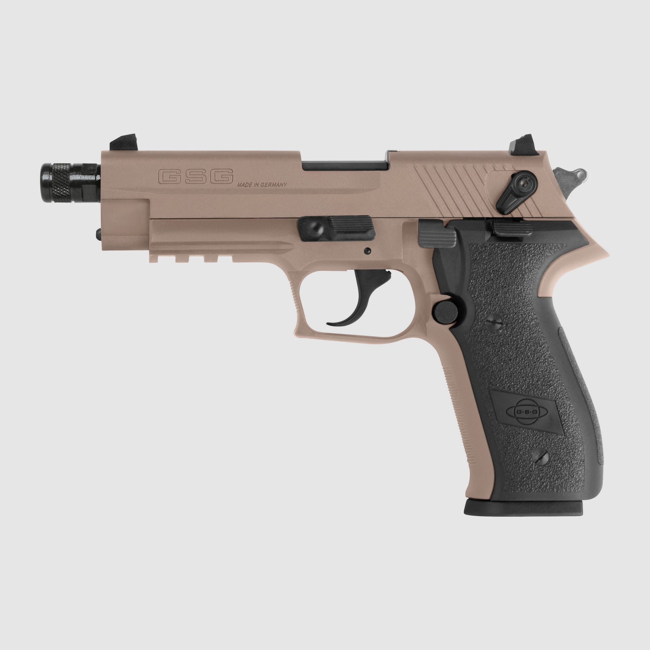 GSG – Pistole / FireFly SD US / Tan / .22lr HV, Bild 2 von 4