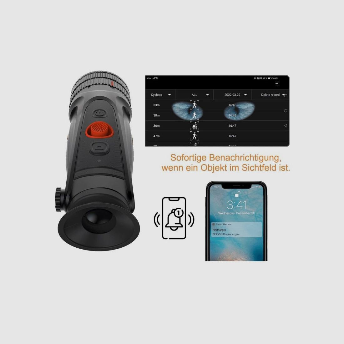 ThermTec Wärmebildgerät Cyclops 350D