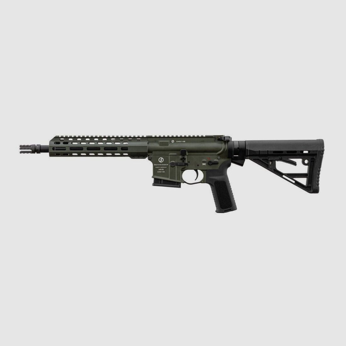 Karabina Schmeisser AR15 S4F 10,5″ M-Lok OD zielony, zdjęcie 1 z 2