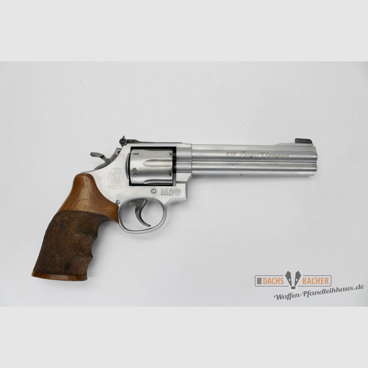 Revolver S&W Smith & Wesson Mod 686-4 686 Target Champion Kal. .357 Mag 6\" Lauf