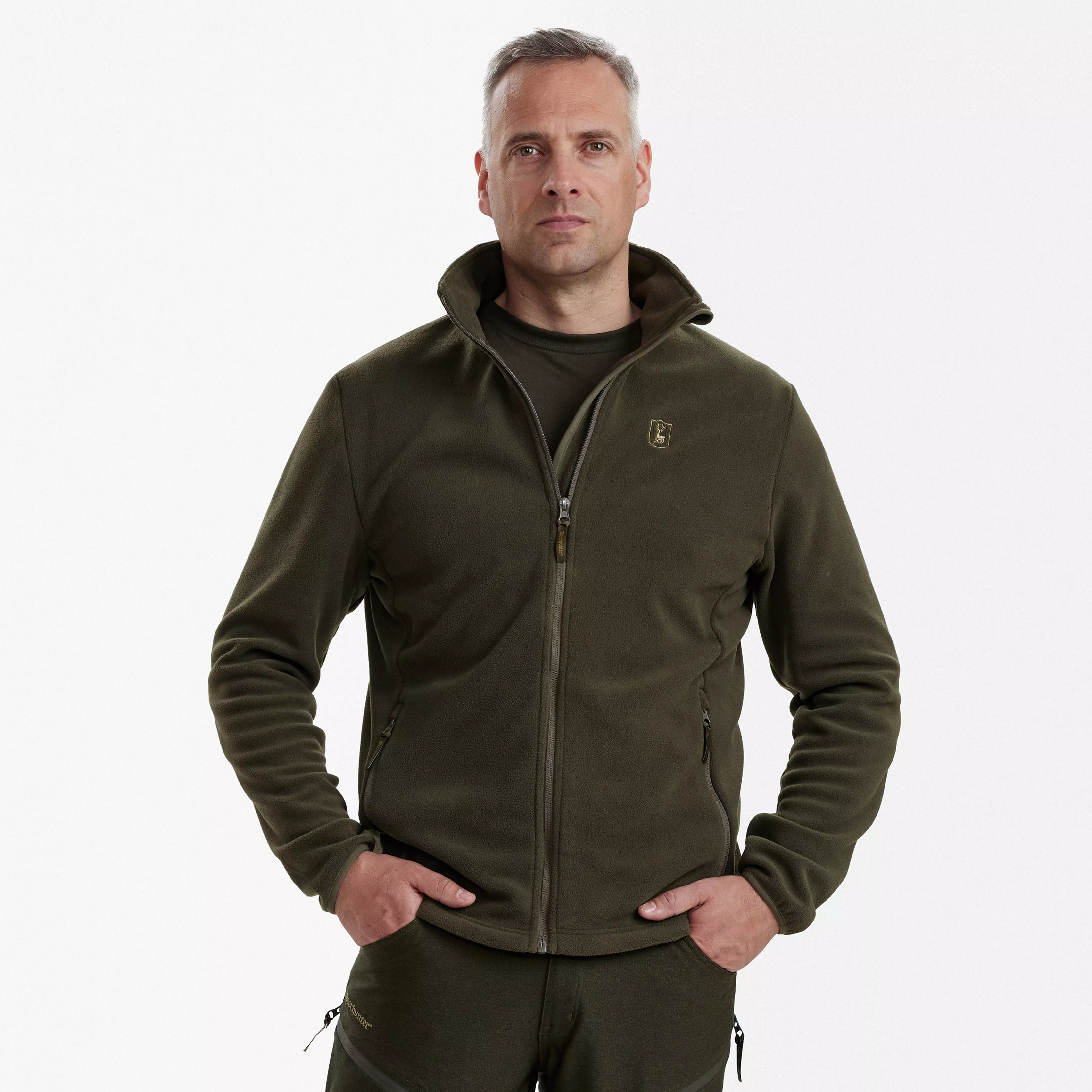 Chasse Fleece Jacket - Beluga, Bild 1 von 5