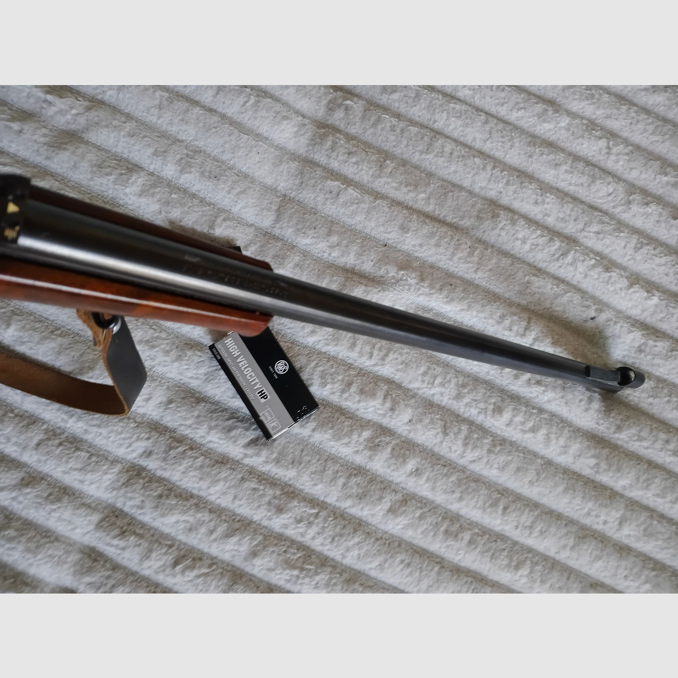 Anschütz 1415/16 Repetierer 22lfb incl. Glas