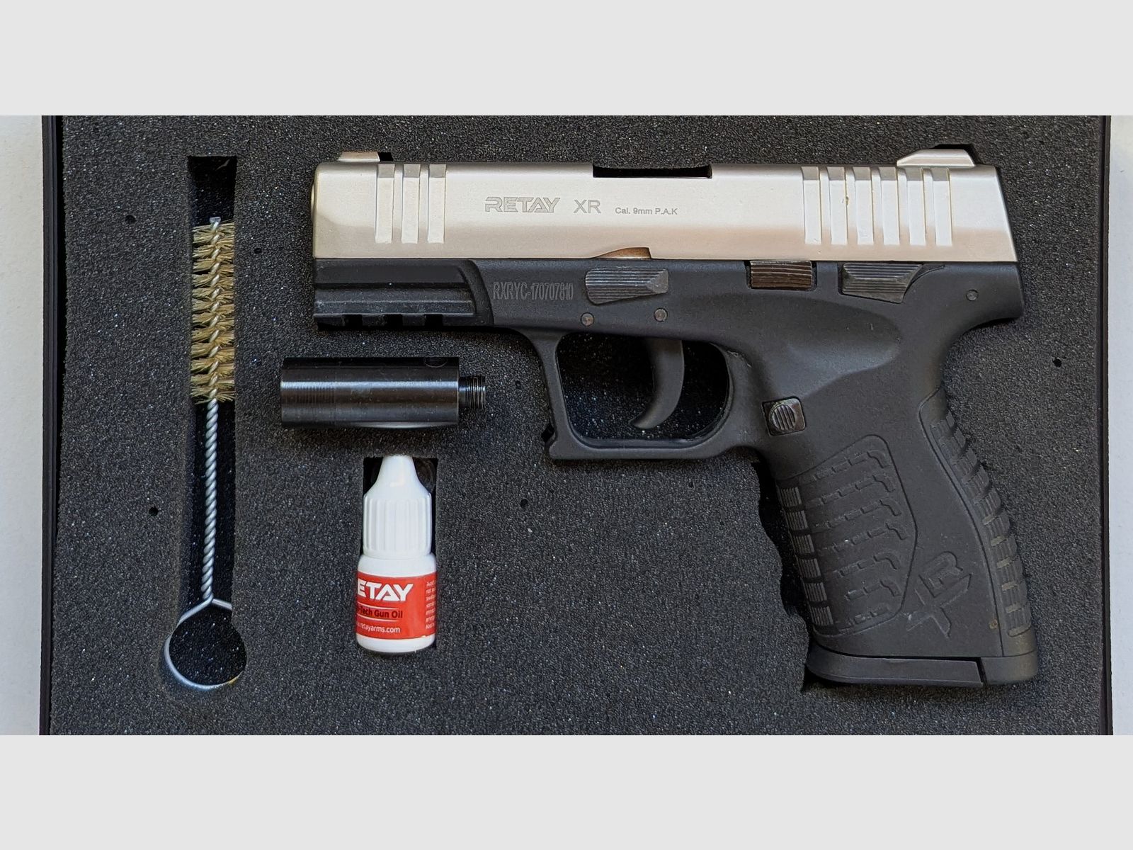 Pistole Retay XR Kal. 9 PAK, 14 +1 Schuss, bicolor - Neu und ungebraucht