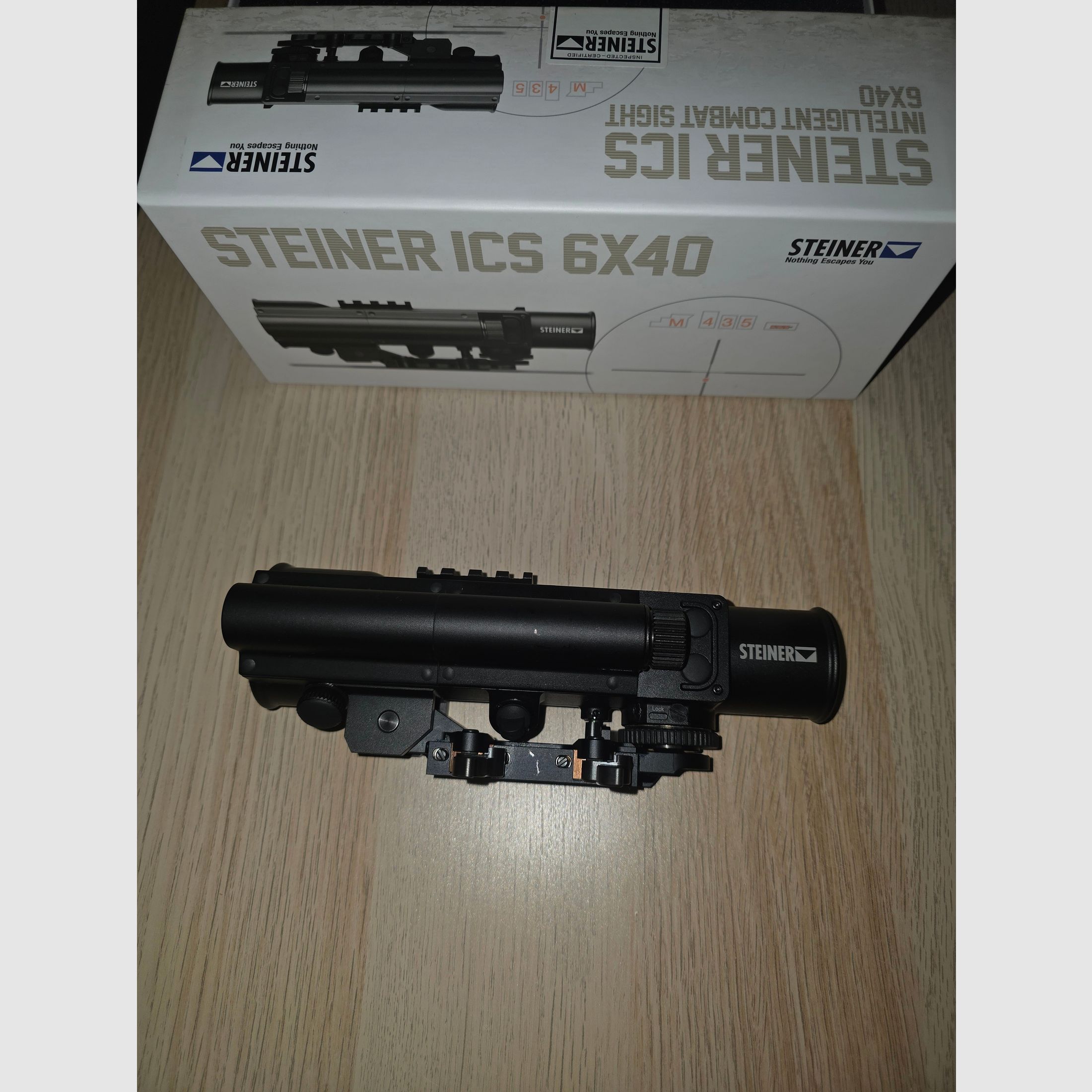 Steiner ICS 6x40 Zielfernrohr mit Entfernungsmesser