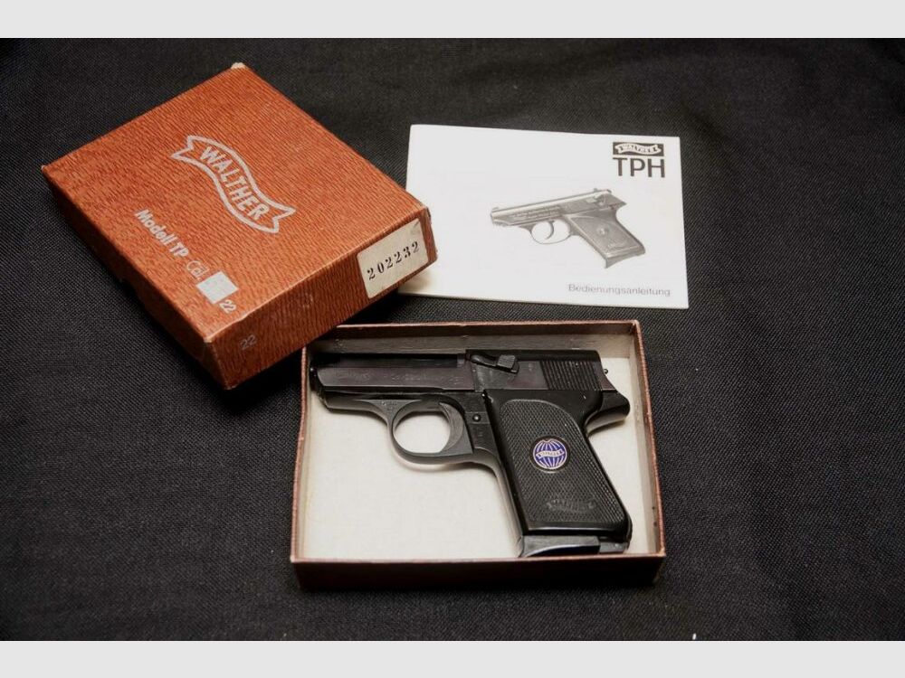 Walther con caja original número igual TP caza de captura caza de construcción caza de trampas