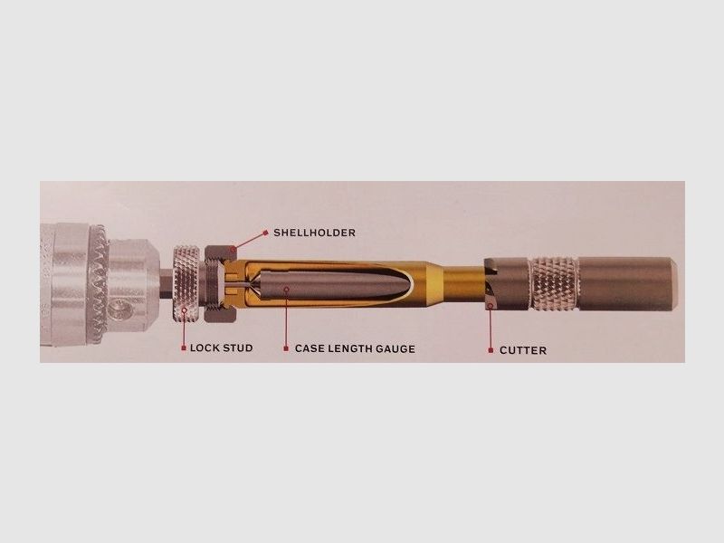 Lee Case Lenght Gauge and Shellholder .243 Win. #90119, afbeelding 6 van 6