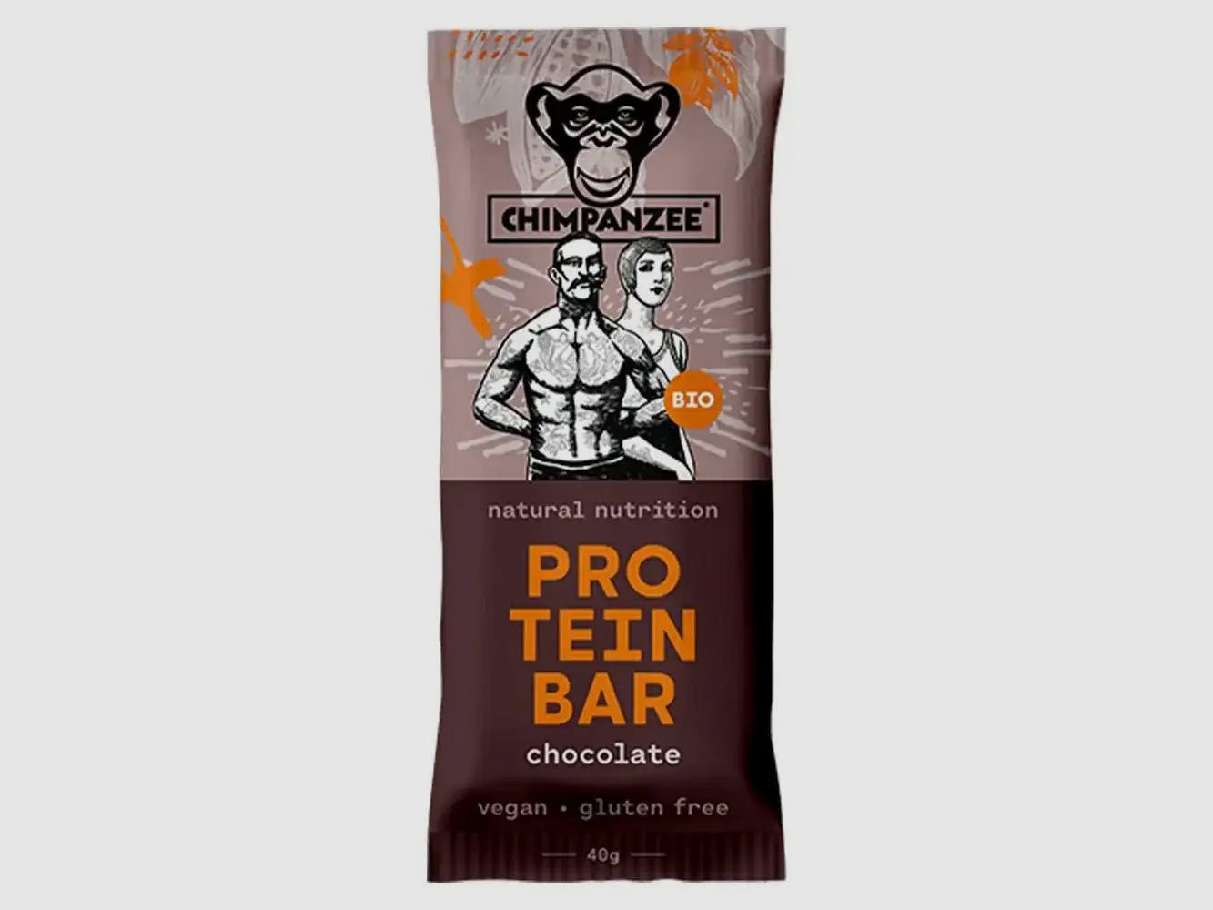 Chimpanzee Chimpanzee Riegel Bio Protein Bar Czekolada