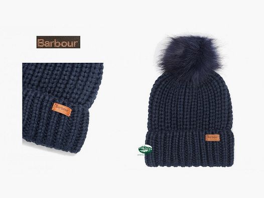 BARBOUR Kapelusz Saltburn damski niebieski