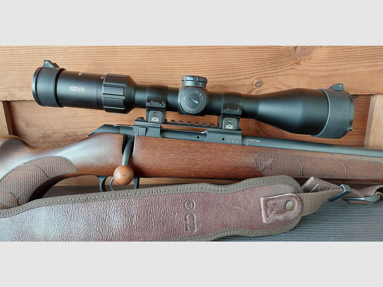 CZ 600 American mit MeoSport R 3-15x50 montiert und eingeschossen inkl. Komplettpaket!