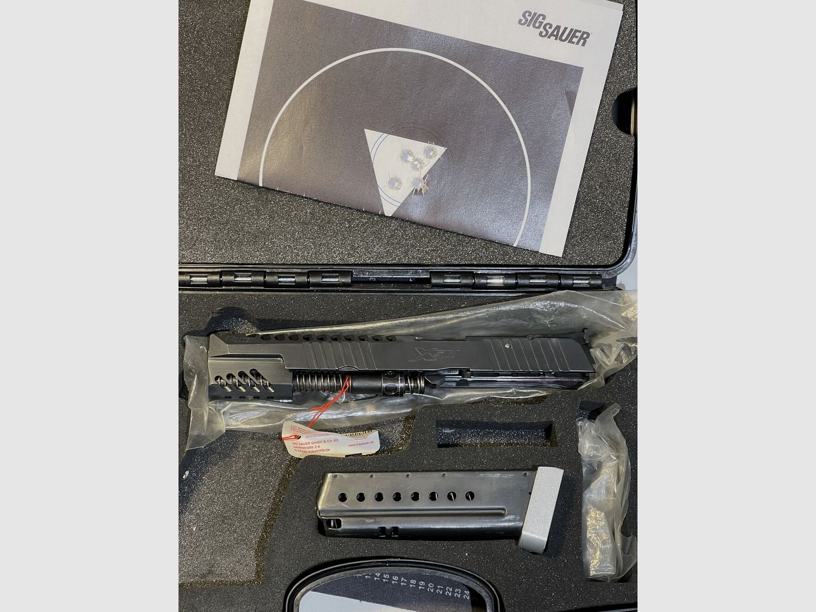 Sistema de intercambio SIG Sauer P220 X-Six (esqueletizado!), calibre .45Auto