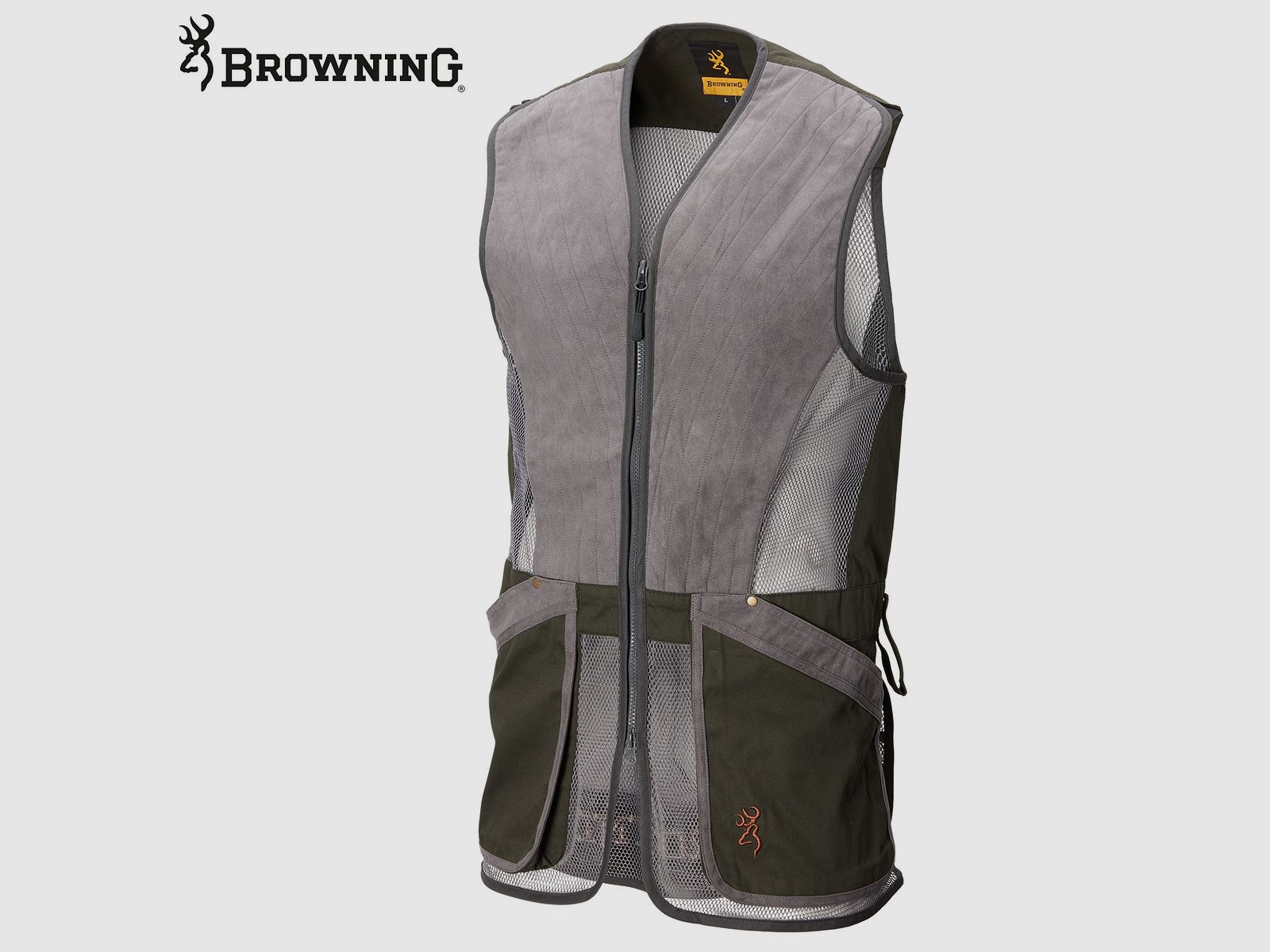 BROWNING Schießweste Pro Sport grau/grün