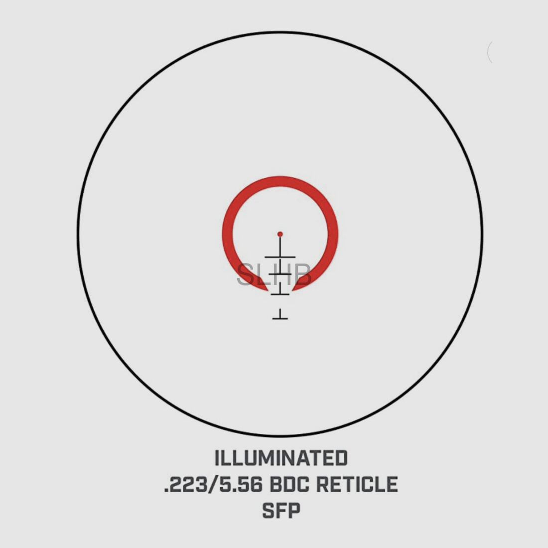 Bushnell BUSHNELL AR71624I 1-6X24MM AR OPTICS ILLUMINATED .223 BDC BT