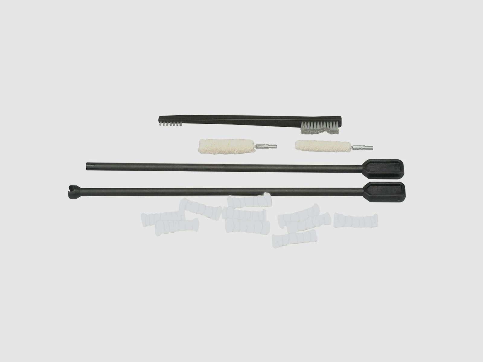 Tipton cleaning set for cartridges, including mops, brushes, rods, cotton rolls, etc.