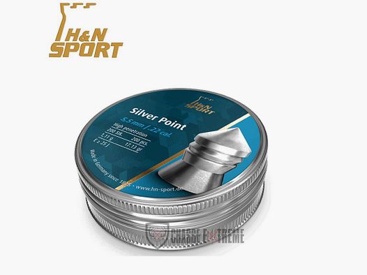 200 Piombi H&N Silver Point Cal. 5,5 mm