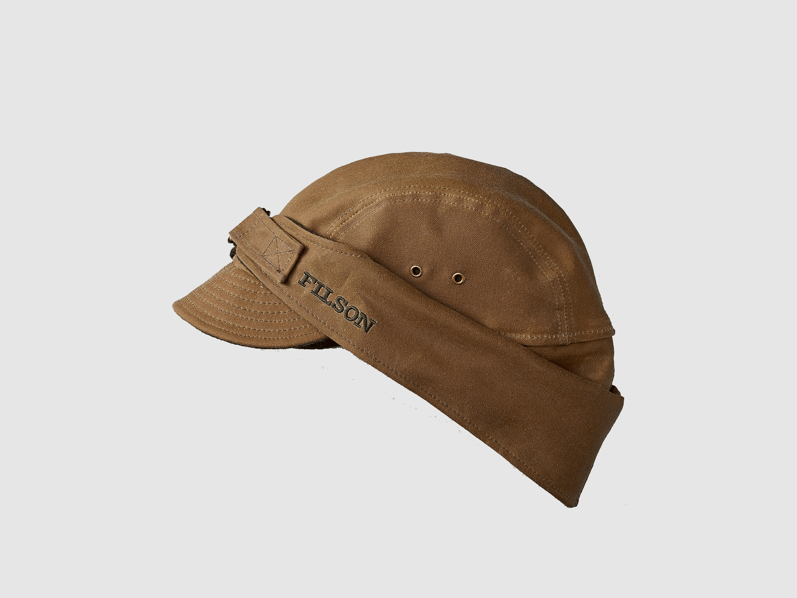 FILSON – TIN CLOTH WILDFOWL HAT Ciemnobrązowy, zdjęcie 2 z 3