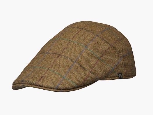 Chevalier Cap Dalton Tweed Sixpence Oak Brown