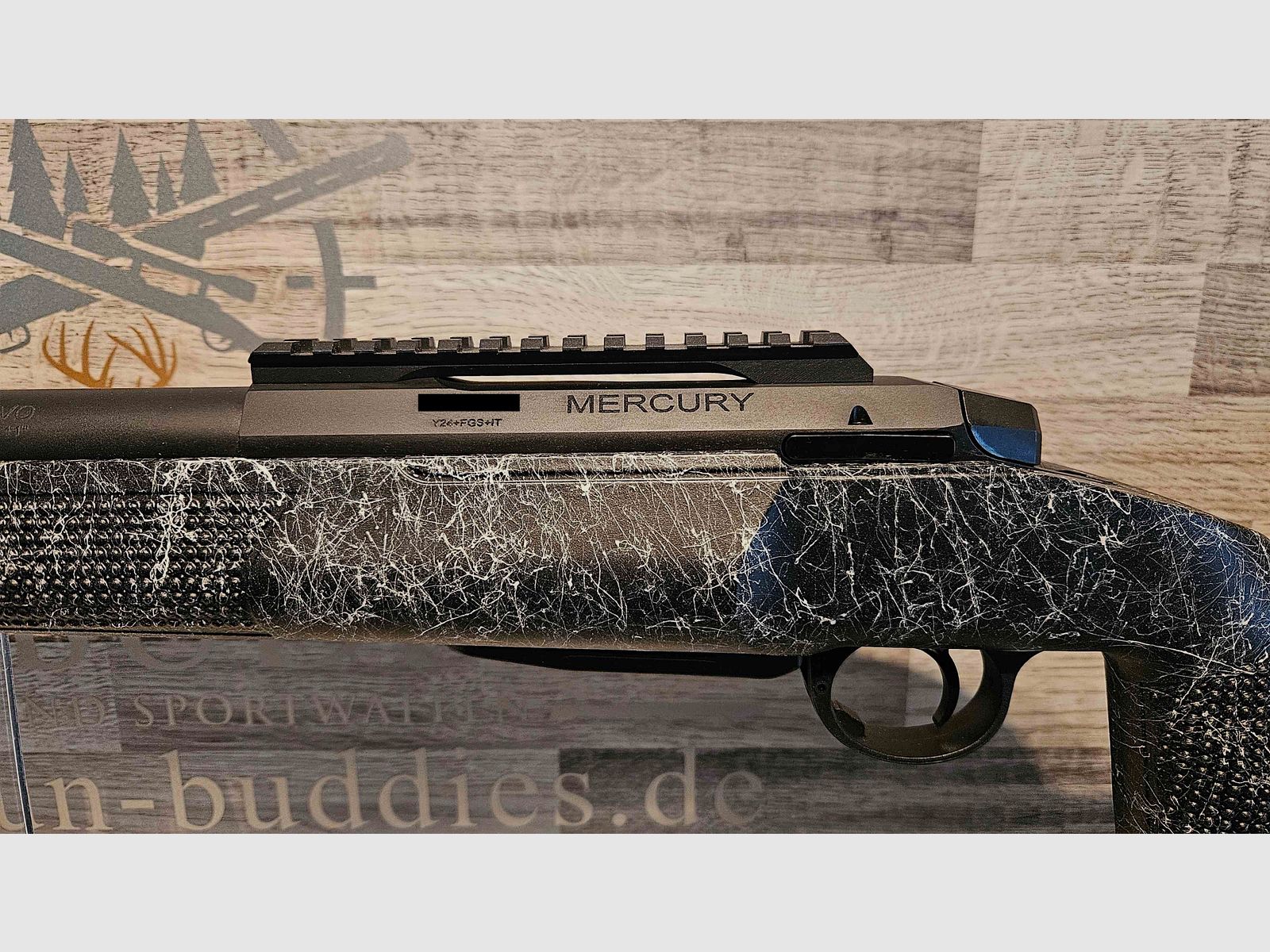 Sabatti Mercury Tactical Evo Black .300WinMag Match rifle with accessories - New goods from the specialist trade