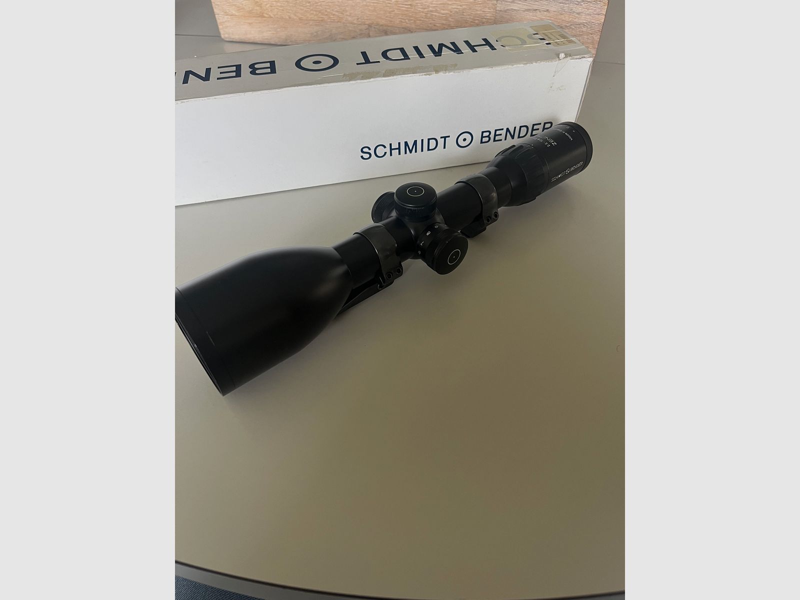 Schmidt and Bender Zenith 2.5-10x56 EAW swivel mount OVP (Zeiss, Swarovski, riflescope)