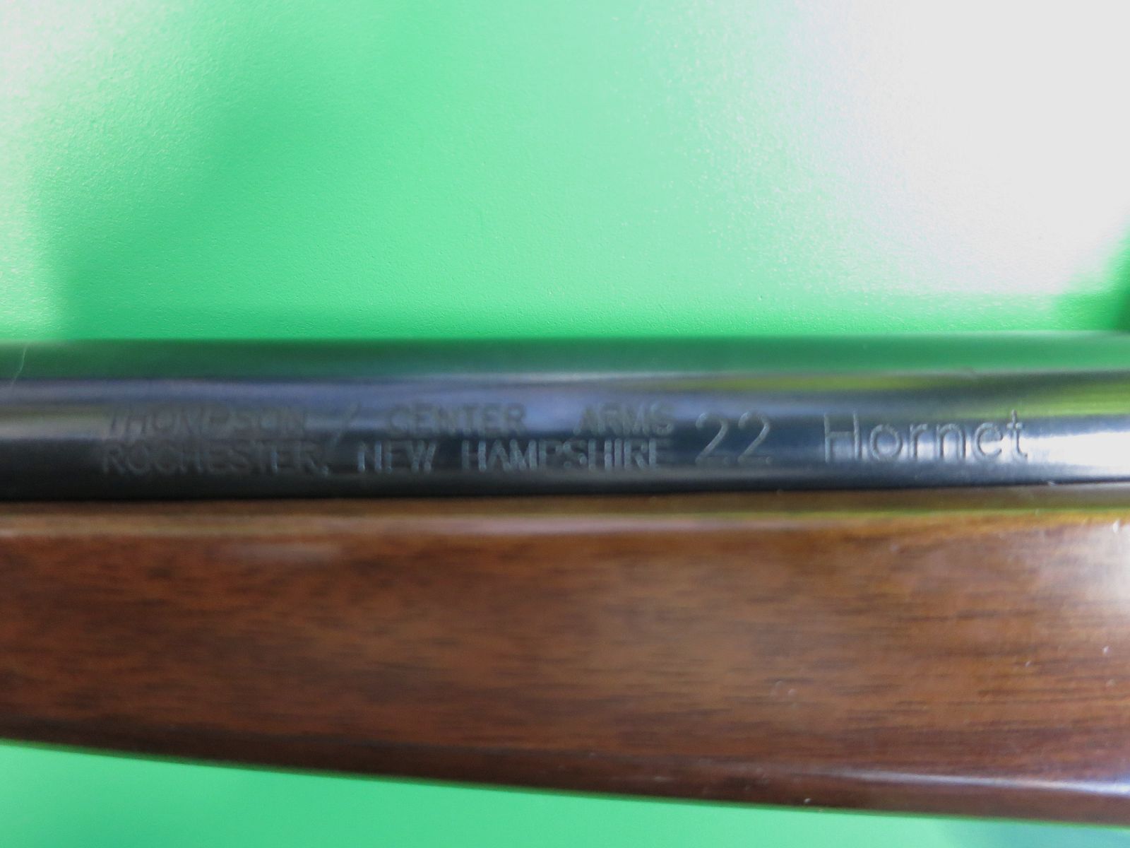 Pistolet jednorazowy Thompson-Center Contender G2, kal. .22 Hornet, 2. generacja     #72+73