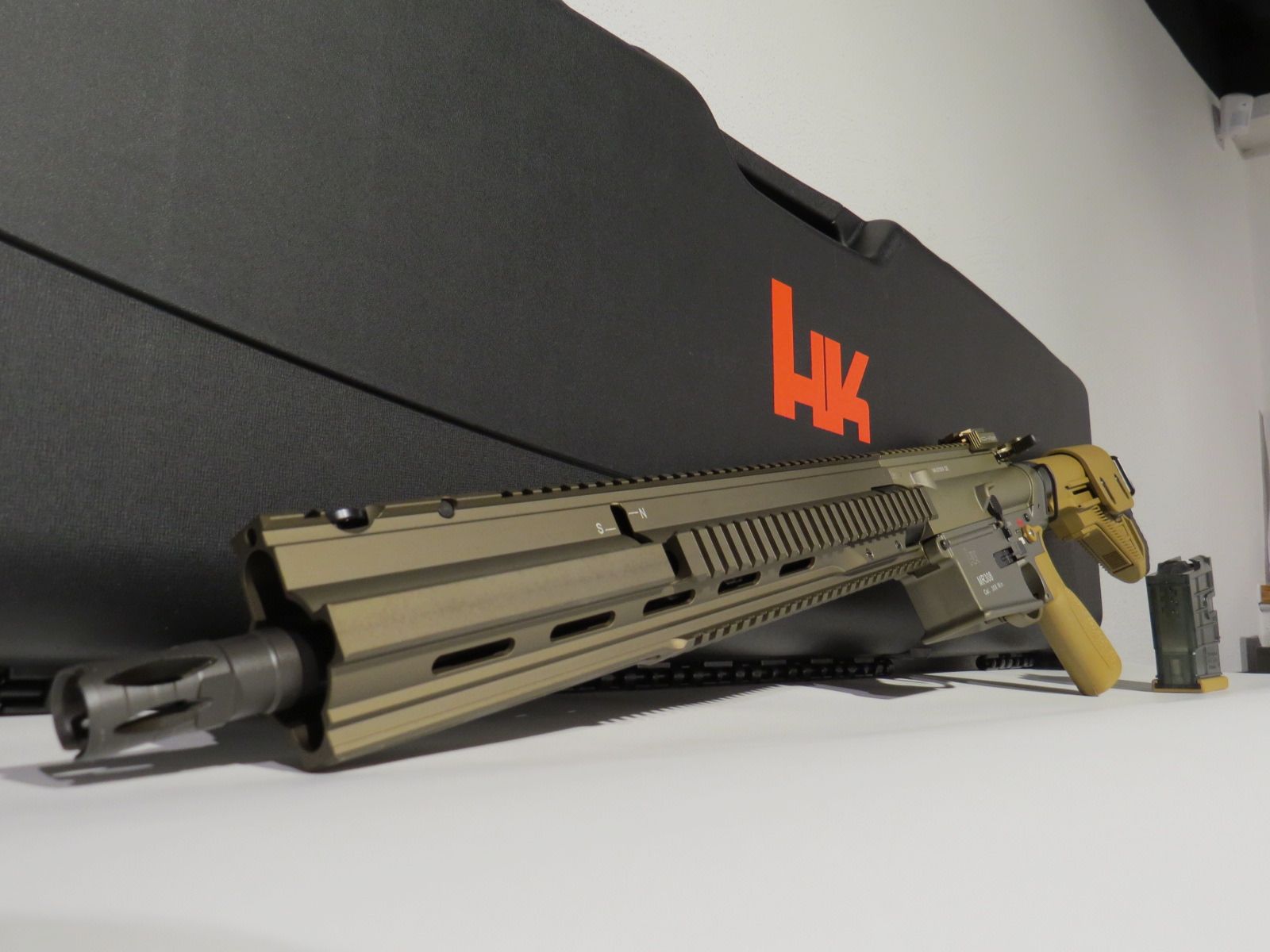 Heckler&Koch / H&K MR308 A3 28 16,5" Lauf - Büchse - .308Win - RAL8000, Gas-Piston-System HK417/G28