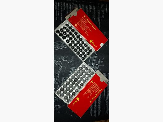 Umarex shd-8+ma .43 40 x Rubberballs + 40 x Polyballs für RAM mit Hülsen Auswurfhülsen R-Serie