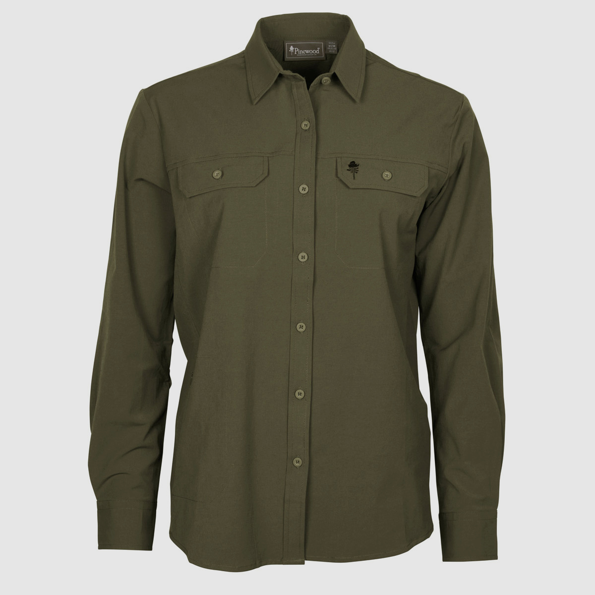 Pinewood Bluse Everyday Travel Green