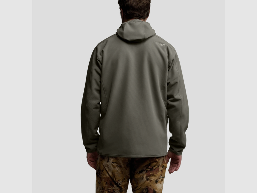 SITKA Alpha Fleece-Kapuzenjacke – Bark Brown, Bild 6 von 7